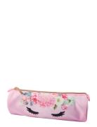 Einhorn Unicorn Flowers Pencil Case Rosa