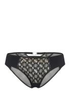 Metallx Brief Trosa Brief Tanga Black Chantelle X