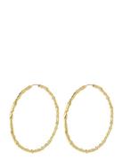 Sun Recycled Mega Hoops Accessories Jewellery Earrings Hoops Gold Pilg...