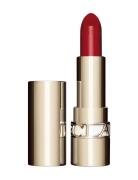 Joli Rouge Satin Lipstick 742 Joli Rouge Läppstift Smink Red Clarins