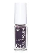 Minilack Oxygen Färg A709 Nagellack Smink Black Depend Cosmetic