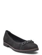 Woms Ballerina Ballerinaskor Ballerinas Black Tamaris