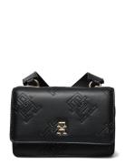 Th Refined Crossover Mono Bags Crossbody Bags Black Tommy Hilfiger