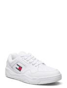 Tjm Leather Outsole Color Låga Sneakers White Tommy Hilfiger