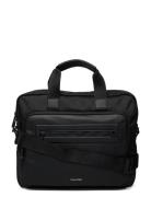 Ck Elevated Laptop Bag Datorväska Väska Black Calvin Klein