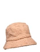Teddy Bucket Hat Accessories Headwear Bucket Hats Beige Becksöndergaar...