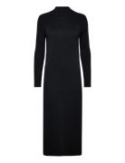 Women Dresses Flat Knitted Kneelength Knälång Klänning Black Esprit Ca...