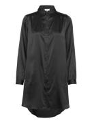 Rosemunde Silk Shirt Dress Svart