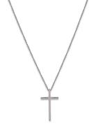 Samie Samie - Necklace With Cross Steel Silver