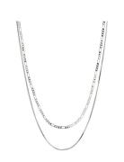 The Cecilia Chain Necklace-Silver Accessories Jewellery Necklaces Chai...