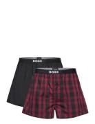 BOSS 2P Boxer Shorts Ew Multi/patterned