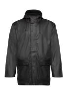 Torsten M Rain Jacket Outerwear Rainwear Rain Coats Black Weather Repo...