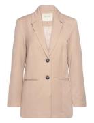 Fqkitty-Jacket Blazers Single Breasted Blazers Beige FREE/QUENT