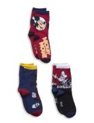 Socks Sockor Strumpor Multi/patterned Disney