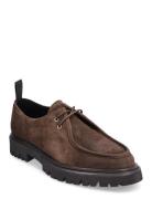 Les Deux Tatum Suede Moc Toe Shoe Brun