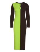 Joa Knit Dress Dresses Bodycon Dresses Multi/patterned Hosbjerg