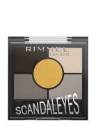 Scandal 5 Pan Palette 001 Golden Eye Ögonskugga Palette Smink Nude Rim...