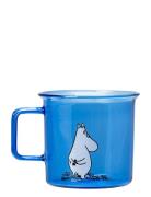 Moomin Moomin Glass Mug Moomin Blå