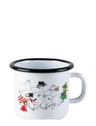 Moomin Moomin Enamel Mug 25Cl Moomin Valley Vit