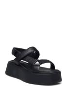 Courtney Shoes Summer Shoes Platform Sandals Black VAGABOND