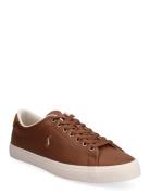 Longwood Leather Sneaker Låga Sneakers Brown Polo Ralph Lauren