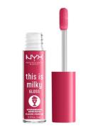 This Is Milky Gloss Läppglans Smink Pink NYX Professional Makeup