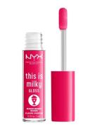 This Is Milky Gloss Läppglans Smink Pink NYX Professional Makeup