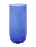 Flow Longdrink Home Tableware Glass Cocktail Glass Blue Kodanska