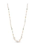 Enamel Copenhagen Necklace Lola Perla Guld