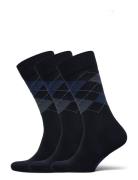 True Ankle Argyle Underwear Socks Regular Socks Black Amanda Christens...