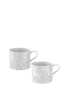 Morris & Co Pure Morris Willow Bough 12Fl.oz Mug Set Of 2 Grå