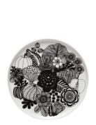 Marimekko Home Siirtolapuutarha Plate 20Cm Svart