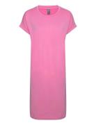 Cukajsa T-Shirt Dress Knälång Klänning Pink Culture