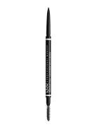 Micro Brow Pencil Ögonbrynspenna Smink Black NYX Professional Makeup