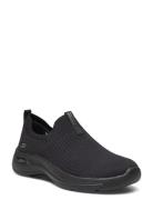 Womens Go Walk Arch Fit - Iconic Sneakers Black Skechers