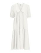 Objalaia 2/4 Long Dress A Div Knälång Klänning White Object