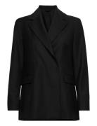 House Of Dagmar Classic Wool Blazer Svart