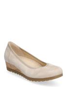 Gabor Wedge Pumps Beige