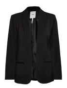 Objlisa L/S Blazer Noos Blazers Single Breasted Blazers Black Object