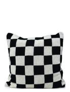 Ceannis C/C 50X50 Knitted Check Black Svart