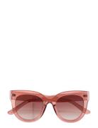 Retro Style Sunglasses Solglasögon Pink Mango