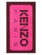 Kenzo Home Klabel Beach Towel Rosa