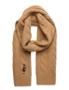 Wool Blend-Fall Bear Scarf Accessories Scarves Winter Scarves Brown Po...