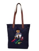 Polo Ralph Lauren Polo Bear Twill Shopper Tote Marinblå