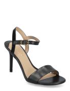 Lauren Ralph Lauren Burnished Calf-Gwen-Sn-Drs Svart