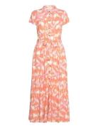 Slarjana Maxi Dress Ss Maxiklänning Festklänning Orange Soaked In Luxu...