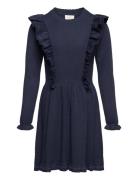 Dress Knit Dresses & Skirts Dresses Casual Dresses Long-sleeved Casual...