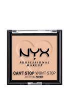 Can’t Stop Won’t Stop Mattifying Powder Ansiktspuder Smink NYX Profess...