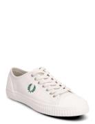 Fred Perry Hughes Low Canvas Vit