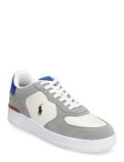 Masters Court Leather-Suede Sneaker Låga Sneakers Grey Polo Ralph Laur...
